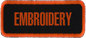 EMBROIDERY